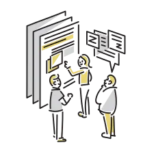 資金計画 イメージイラスト